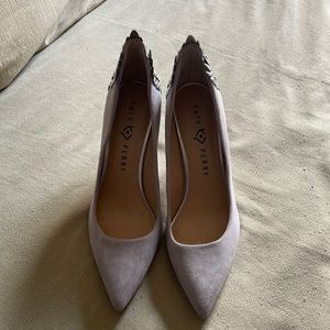 KATY PERRY WINGED SUEDE HEELS - taking offers!